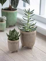 Positano Pot 7.2cm Stone