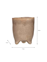 Positano Pot 7.2cm Stone