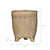 Positano Pot 10.2cm Stone