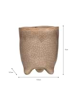 Positano Pot 13.5cm Stone