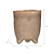 Positano Pot 13.5cm Stone