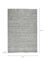 Ramsbury Rug 150x240cm Grey