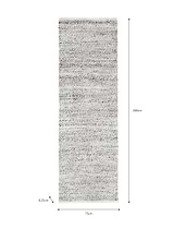 Ramsbury Runner 75x240cm Grey