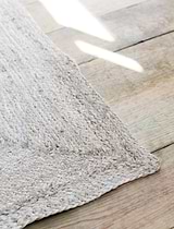 Classic Rectangular Jute Rug 120x180cm