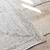 Classic Rectangular Jute Rug 120x180cm