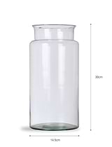 Broadwell Recycled Glass Vase Tall