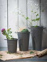 Classic Florist Bucket 30.5cm Charcoal
