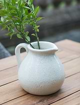 Ravello Flower Jug White