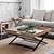 Clockhouse Butlers Coffee Table Square Carbon & Natural