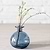 Wye Round Bud Vase Blue