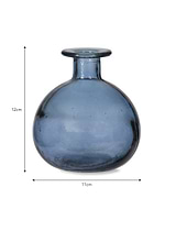 Wye Round Bud Vase Blue