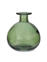 Wye Round Bud Vase Green