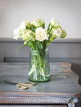 Vernham Recycled Glass Tulip Vase