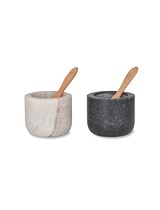 Brompton Salt & Pepper Pots Set of 2