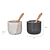 Brompton Salt & Pepper Pots Set of 2