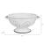 Enamel Colander White