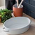 Enamel Roasting Dish Oval White