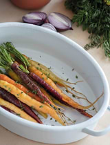 Enamel Roasting Dish Oval White