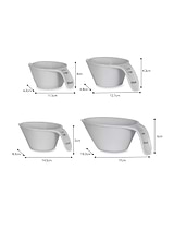 Rialto Measuring Cups White
