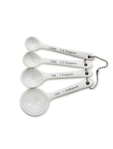 Rialto Measuring Spoons White