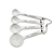 Rialto Measuring Spoons White