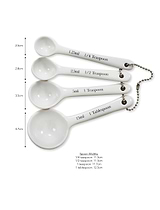 Rialto Measuring Spoons White