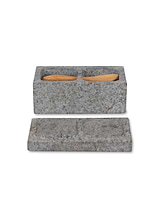 Granite Salt & Pepper Pinch Pot