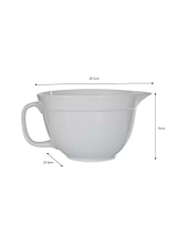 Rialto Mixing Bowl with Handle White