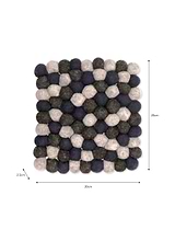 Southwold Square Trivet Ink
