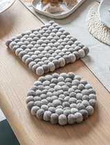 Southwold Square Trivet Grey