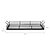 Curzon Rectangular Mirror Tray in Black - Steel