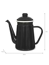 Coffee Pot in Carbon - Enamel