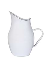 Enamel Water Pitcher White