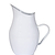 Enamel Water Pitcher White