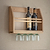 Hambledon Wine Glass Shelf - Oak