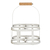 Portland Bottle Holder x 4 - Steel