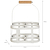 Portland Bottle Holder x 4 - Steel