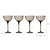 Berkeley Cocktail Glasses - Set of 4 - Smoke - Glass