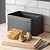 Borough Bread Bin Charcoal