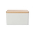 Borough Bread Bin Lily White