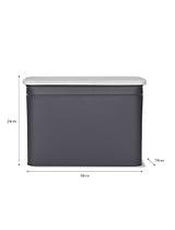 Brompton Bread Bin Carbon