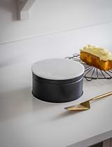 Brompton Cake Tin Small Carbon