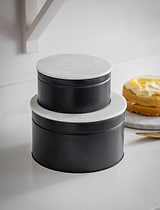 Brompton Cake Tin Large Carbon
