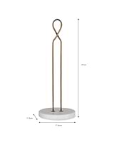 Brompton Kitchen Roll Holder Antique Brass
