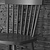 Spindle Bar Stool Carbon