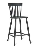 Spindle Bar Stool Carbon