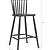 Spindle Bar Stool Carbon