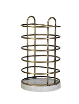 Brompton Utensil Holder Antique Brass