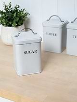 Original Sugar Canister Chalk