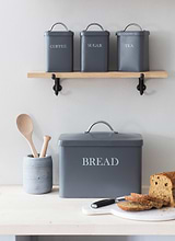 Original Bread Bin Charcoal